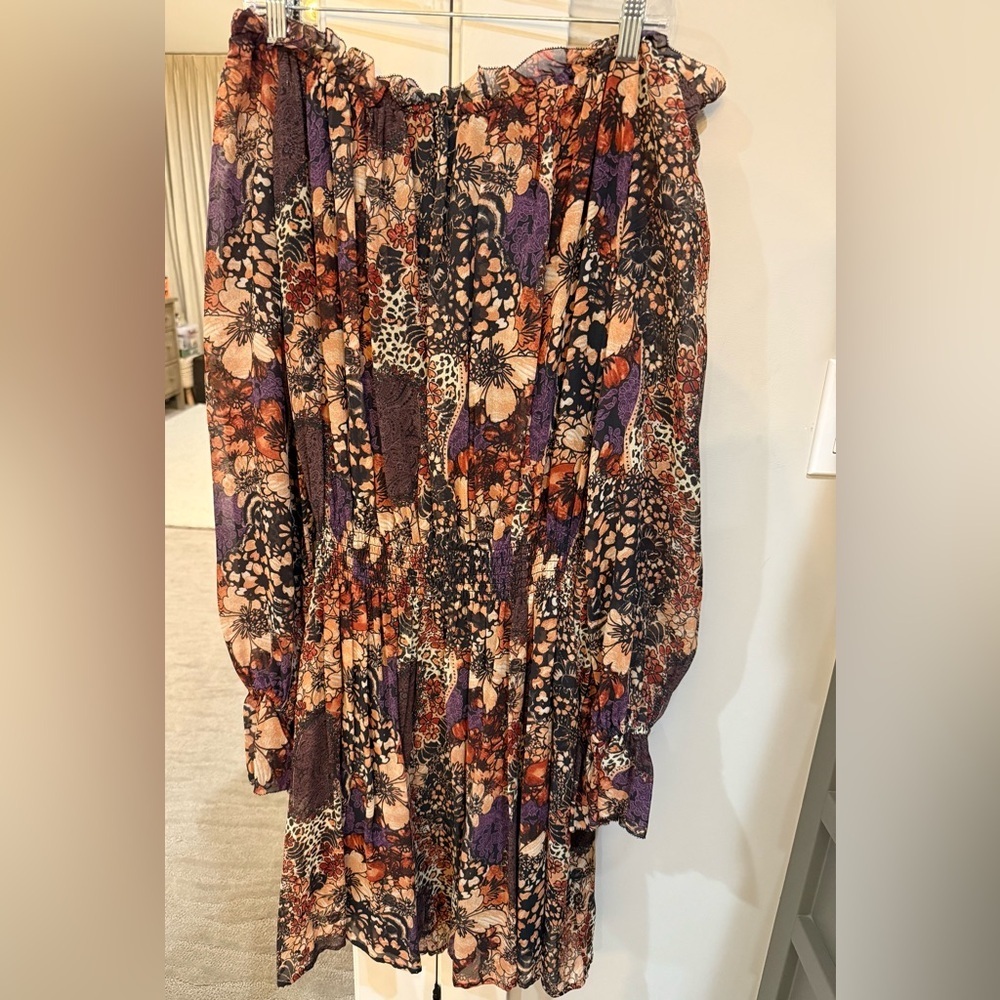 Rachel Zoe Multicolor Floral Dress Size 12